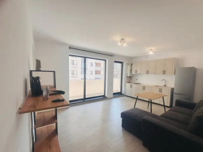 Apartament de 2 camere nou, 50 mp, centrala proprie, balcon, zona Drumul Taberei