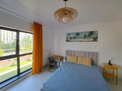 Garsonieră decomandată, 40 mp, centrală – în Plaza Residence