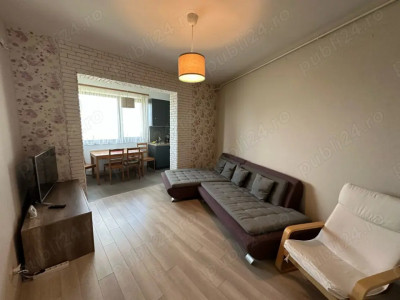 Apartament de 2 camere, 50 mp, balcon, centrala proprie, metrou, zona Crangasi