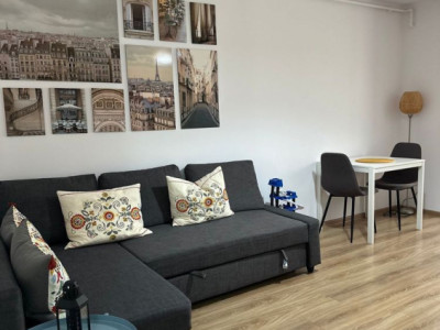 Apartament de 2 camere, loc de parcare, centrala, metrou, Palladium Residence