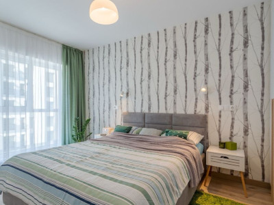  2 camere, 2 băi, mobilat complet - pet friendly în Belvedere Residence