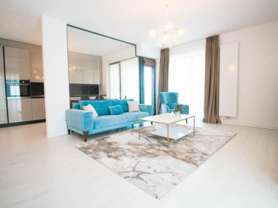 Apartament de 2 camere, 60 mp, parcare, centrala, Cloud 9