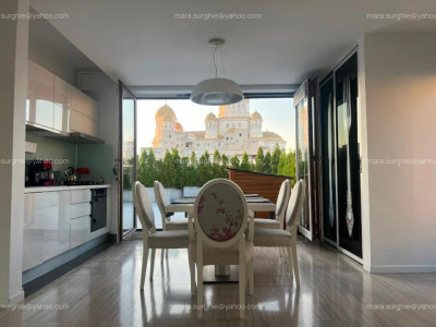Penthouse 150 mp, birou, centrala, terasa, parcare, zona Palatul Parlamentului