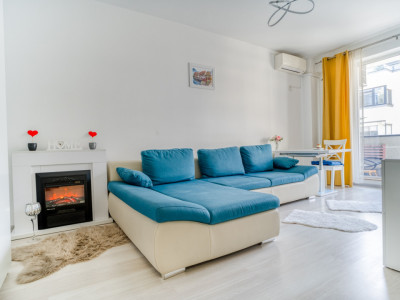 Apartament 2 camere, terasă 10 mp, parcare, metrou Tineretului - Carol City Parc