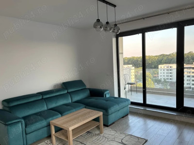 Apartament de 2 camere, 60 mp, parcare, centrala, Greenfield Băneasa 