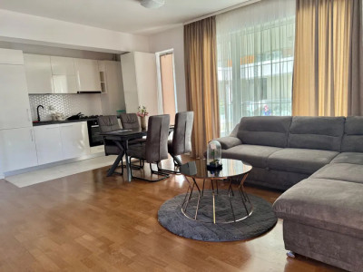 Apartament de 2 camere, 88 mp, terasa, parcare, complex La Gloire Pipera