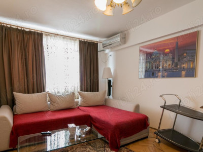 Apartament de 2 camere, 55 mp, aer condiționat, 2 balcoane, zona Dorobanti 