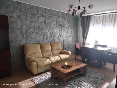 Apartament de 2 camere, 54 mp, la 6 minute de metrou, renovat, zona Aviației 