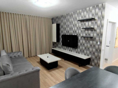 Apartament de 2 camere, 57 mp, parcare, centrala, La Foresta Tunari