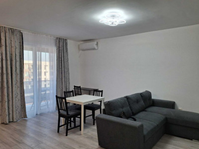 Apartament de 2 camere, 56 mp, 2 locuri de parcare, centrala, La Foresta Tunari