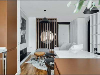 Apartament de 2 camere, 56 mp, parcare, boxa, 102 The Address Barbu Vacarescu