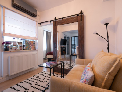 Studio dublu, 43 mp, centrala, balcon, zona Domenii