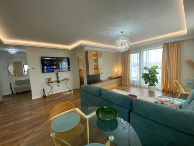 Apartament de 2 camere, 51 mp, parcare, centrala, balcon, zona Pipera