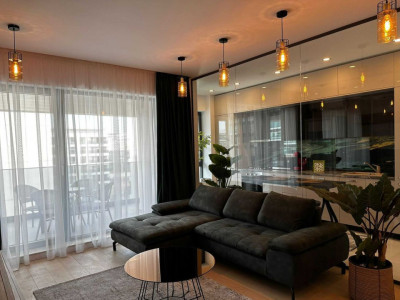 Apartament de 2 camere, 61 mp, parcare, centrala, balcon, Nusco City