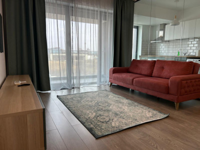 Apartament de 2 camere, 55 mp, parcare, centrala, Cloud 9