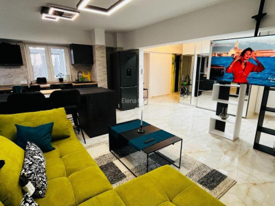 Apartament de 3 camere, 86 mp, centrala, 2 balcoane, zona Băneasa 