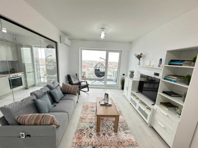Apartament 2 camere – Astorium Life Pallady, prima închiriere, 2 parcări, terasă