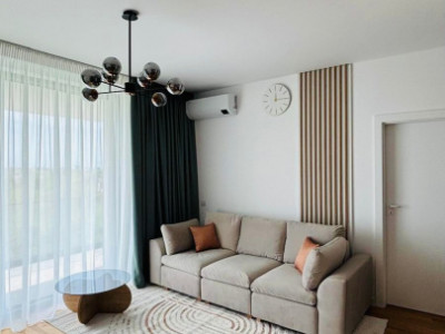 Apartament de 3 camere, 87 mp, centrala, terasa, The IVY Băneasa