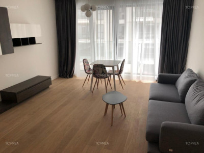 Apartament de 2 camere, 58 mp, centrala, balcon, One Herastrau Plaza