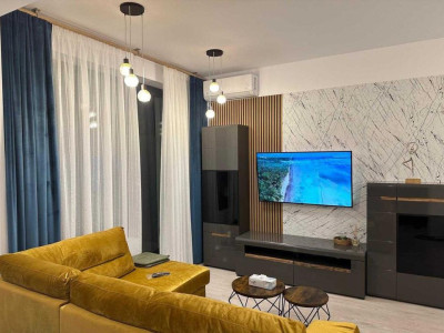 Apartament de 2 camere, 63 mp, parcare, balcon, Residence 5 Pipera Apartments
