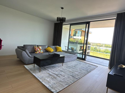Apartament de 2 camere, 57 mp, parcare, centrala, balcon, The Ivy Băneasa