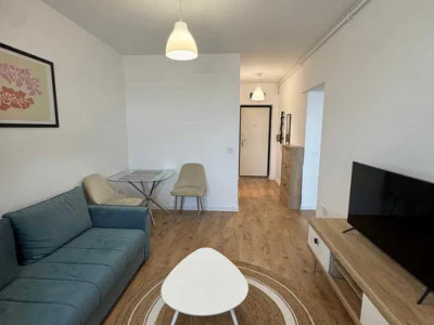 Garsoniera, 45 mp, încălzire prin pardoseala, utilat si mobilat, Ivory Residence