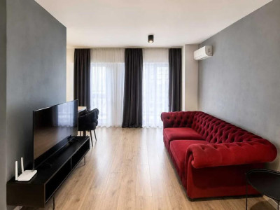 Apartament de 2 camere, 55 mp, parcare, terasa, metrou, Belvedere Residence