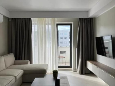 Apartament de 2 camere, 50 mp, parcare, centrala, balcon, Cortina North